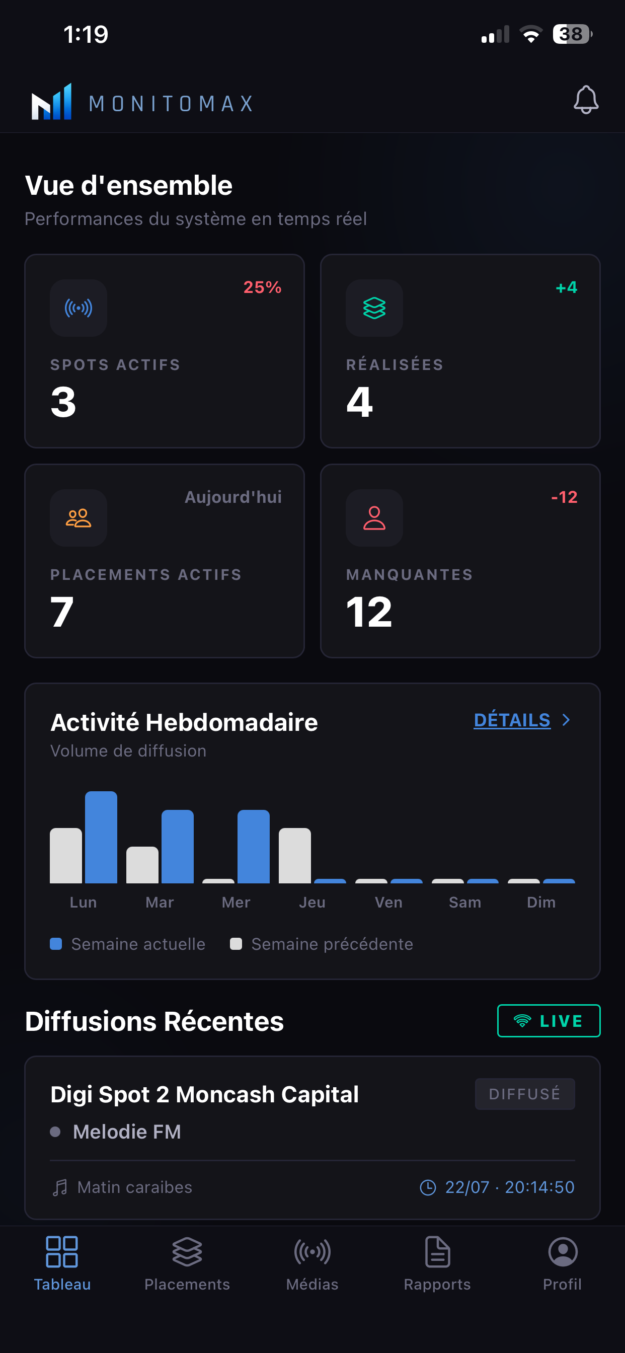 Monitomax app